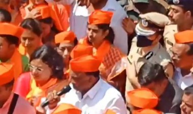 गैरकायद्याच्या मंडळीत सहभागी झाल्याबद्दल पालकमंत्री भुमरे आणि मंत्री सावे यांचे विरुद्ध पण गुन्हा दाखल होईल का?