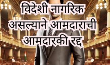 खोट्या नागरिकत्वावरून आमदारपद गमावण्याचा धडा