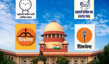 शिवसेना, राष्ट्रवादी काँग्रेस चे नाव आणि चिन्ह होणार फ्रीझ़...?