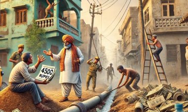 औरंगाबाद शहरात  पाईपलाईनसाठी पैशांची मागणी; राजूभाऊ वैद्य यांच्या हस्तक्षेपाने दिलासा