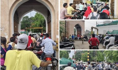 पोलीस झोपलेले आहेत की गाडीखाली गेलेत?" – महमूद दरवाज्यावरील ट्राफिक कोंडीची २४ तासांची लाजीरवाणी कहाणी!