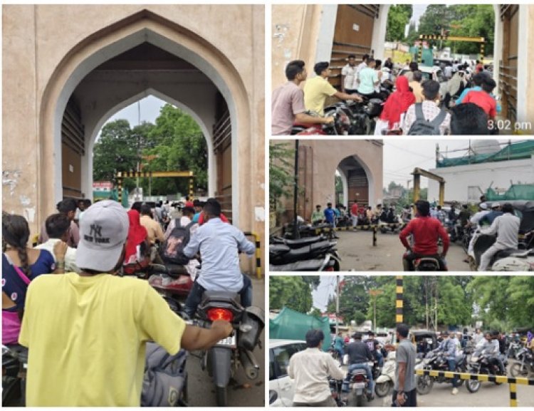 पोलीस झोपलेले आहेत की गाडीखाली गेलेत?" – महमूद दरवाज्यावरील ट्राफिक कोंडीची २४ तासांची लाजीरवाणी कहाणी!