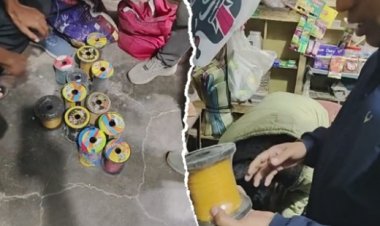 किराणा दुकानातून चीनी नायलोन मांजाचा काळाबाजार; पोलिसांची धाड, आरोपी फरार