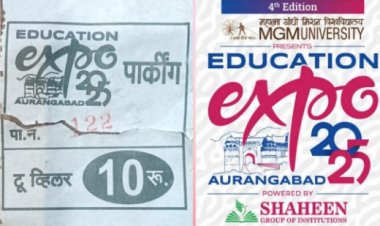 पहिल्याच दिवशी एज्युकेशन एक्सपो वादाच्या भोवऱ्यात : बिना टेंडर पार्किंग वसुलीमुळे नागरिक त्रस्त