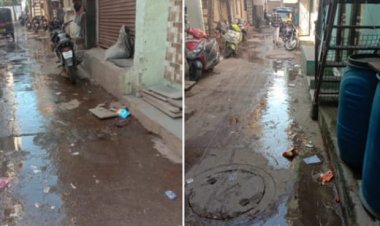 ड्रेनेजचा कहर! संजय नगर–बायजीपुऱ्यात दुषित पाणी रस्त्यावर, नागरिकांच्या आरोग्याशी खेळ