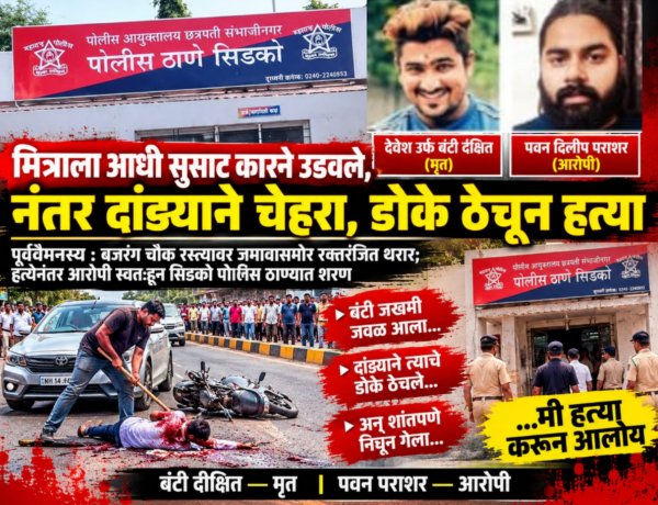 सुसाट कारने उडवले, नंतर दांड्याने डोके ठेचून मित्राची हत्या!