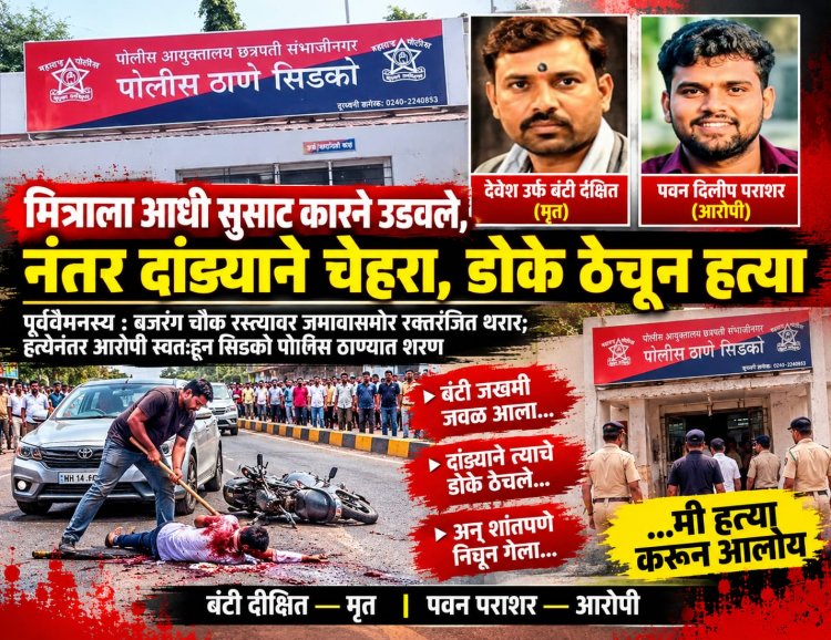 सुसाट कारने उडवले, नंतर दांड्याने डोके ठेचून मित्राची हत्या!